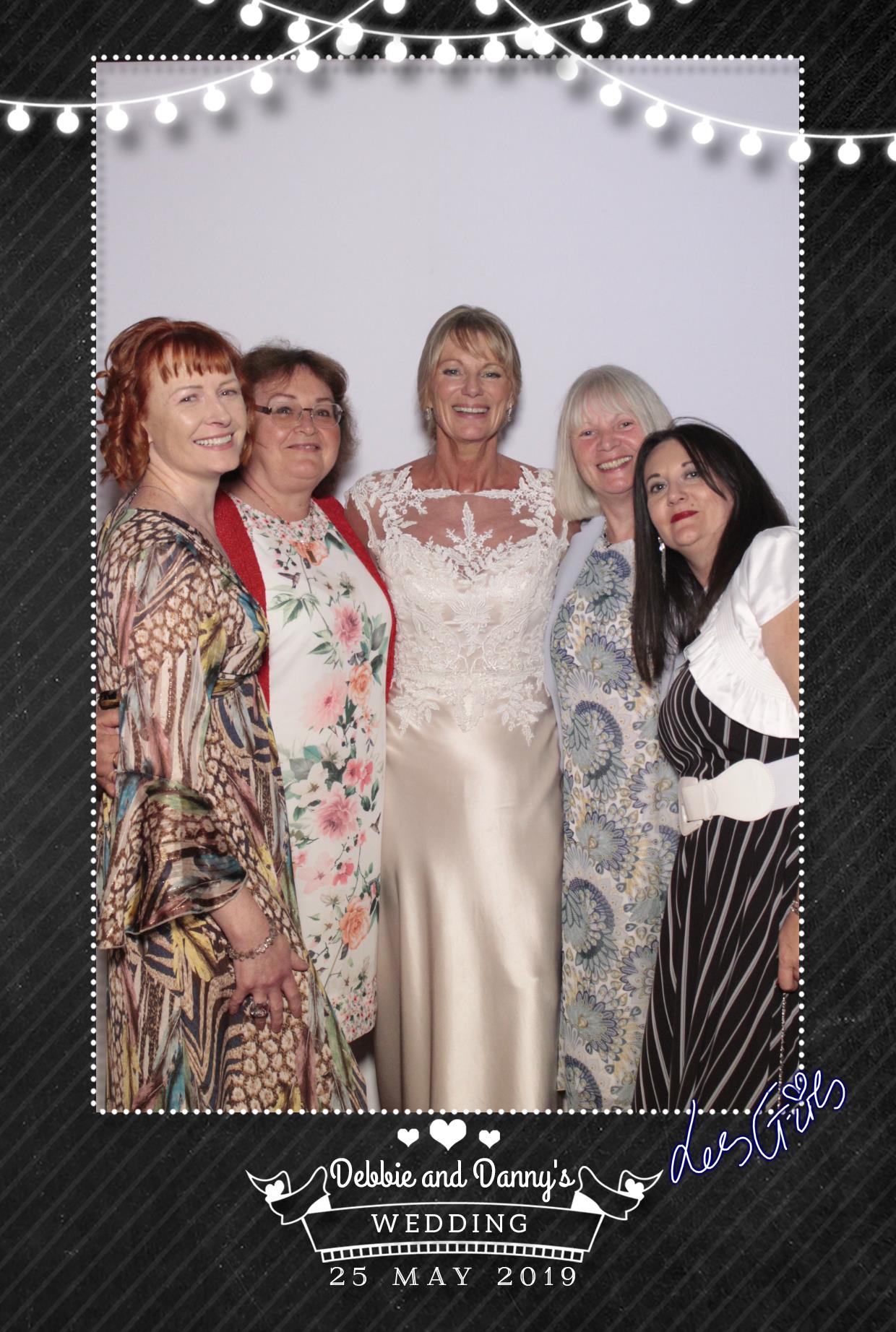 Debbie & Danny's Wedding | View more photos from the event at gallery.myphotoboothexperience.co.uk/u/MyPhotoBoothExperienceLtd/Debbie-Dannys-Wedding